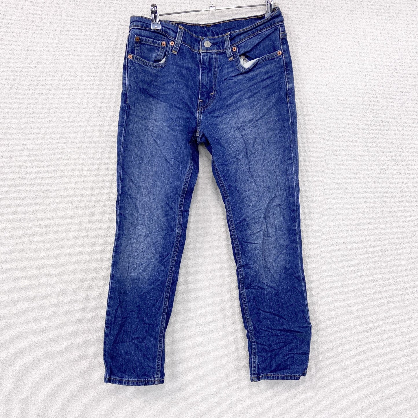Levi’ｓ　リーバイス　511　デニムパンツ/ジーンズ　縦落ち　ジップフライ　インディゴ　W30サイズ