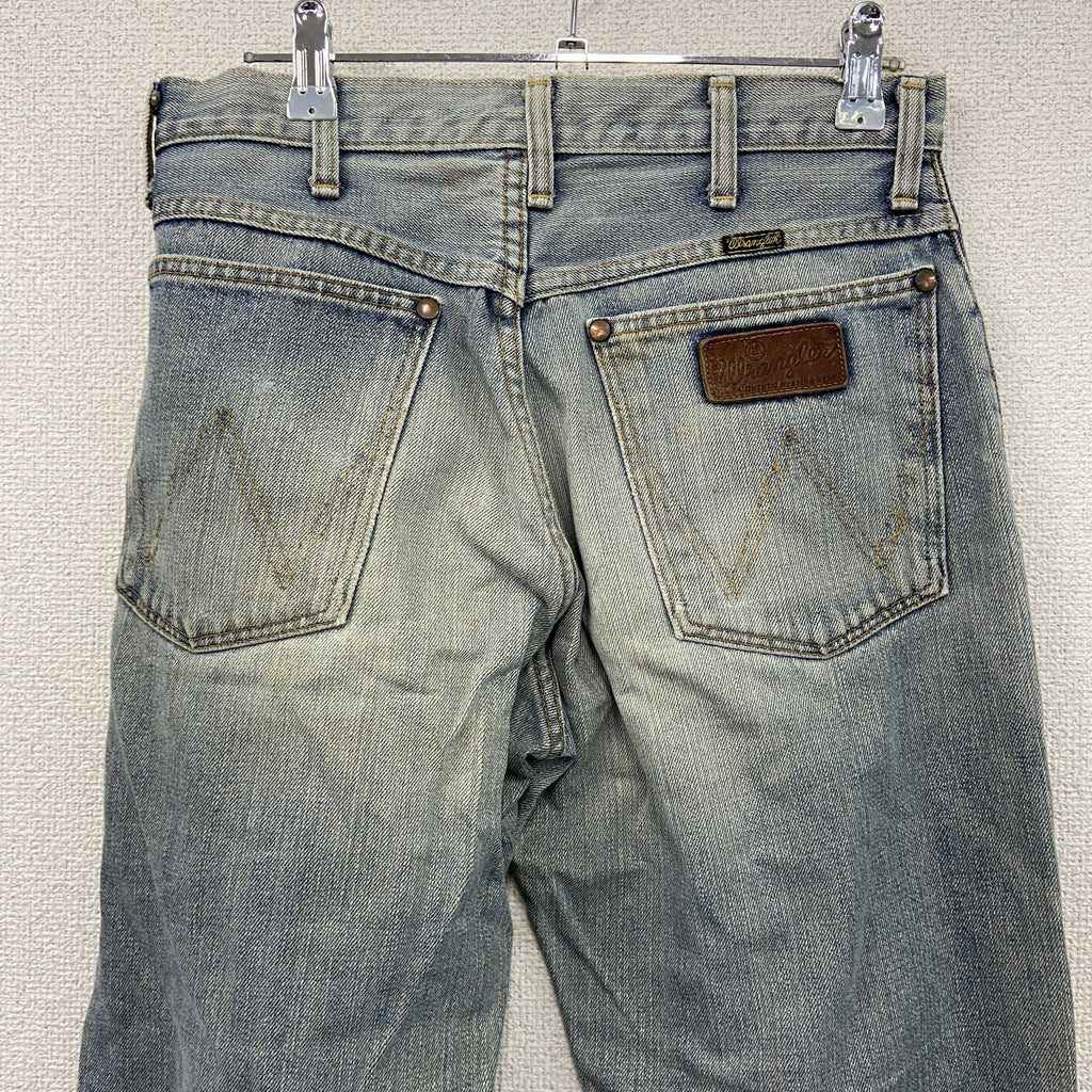 Wrangler　ラングラー　デニムパンツ/ジーンズ　ジップフライ　縦落ち　フェード　インディゴ　31サイズ