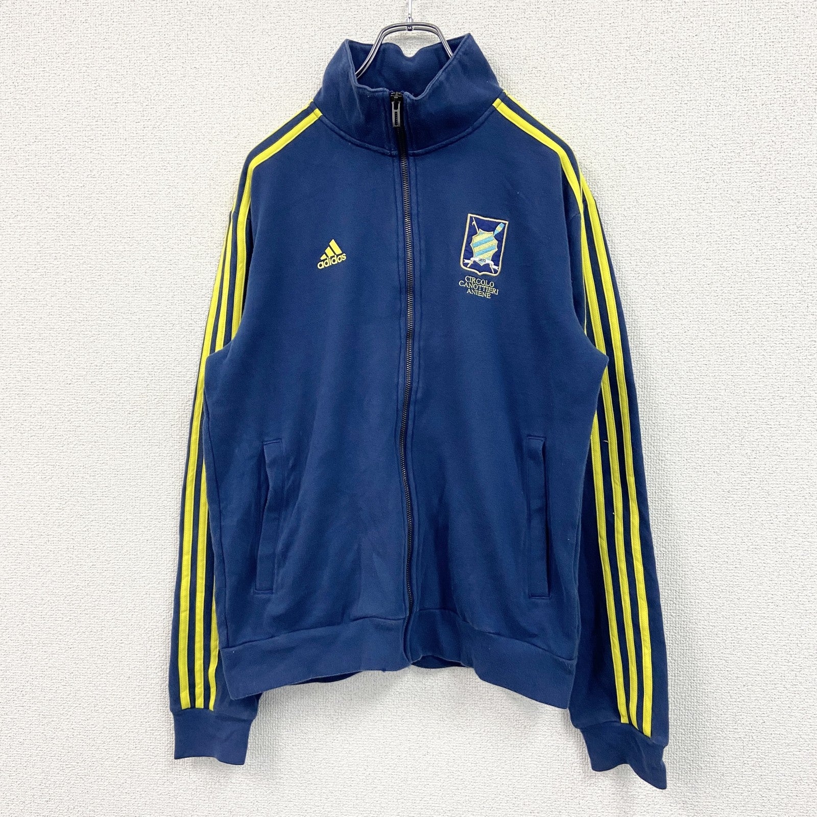 adidas　アディダス　フルジップスウェットジャケット　トラックジャケット/ジャージ　紺　ネイビー
