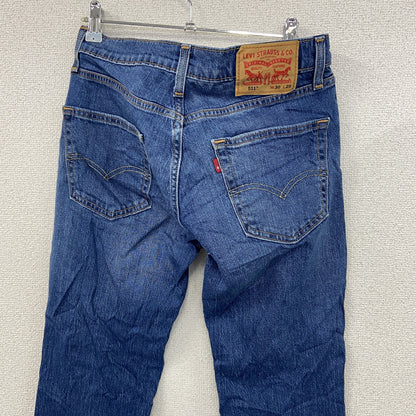 Levi’ｓ　リーバイス　511　デニムパンツ/ジーンズ　縦落ち　ジップフライ　インディゴ　W30サイズ