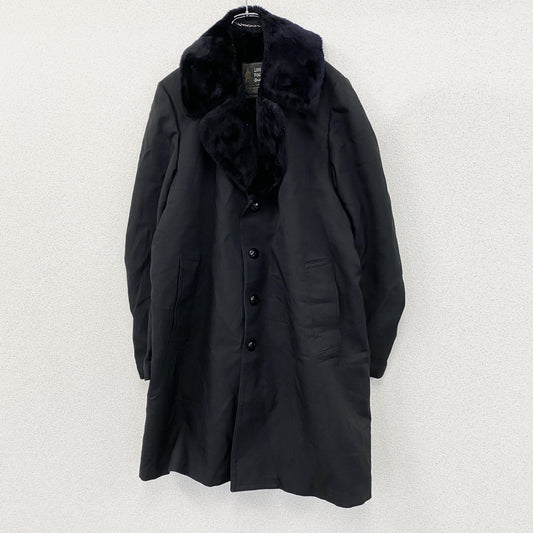 LONDON FOG　ロンドンフォグ　ファートレンチコート　ギャングコート　黒　ブラック　40FOGサイズ