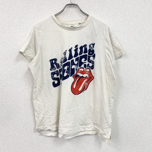 The Rolling Stones　ローリングストーンズ　半袖プリントTシャツ　白　ホワイト　22サイズ