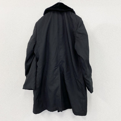 LONDON FOG　ロンドンフォグ　ファートレンチコート　ギャングコート　黒　ブラック　40FOGサイズ