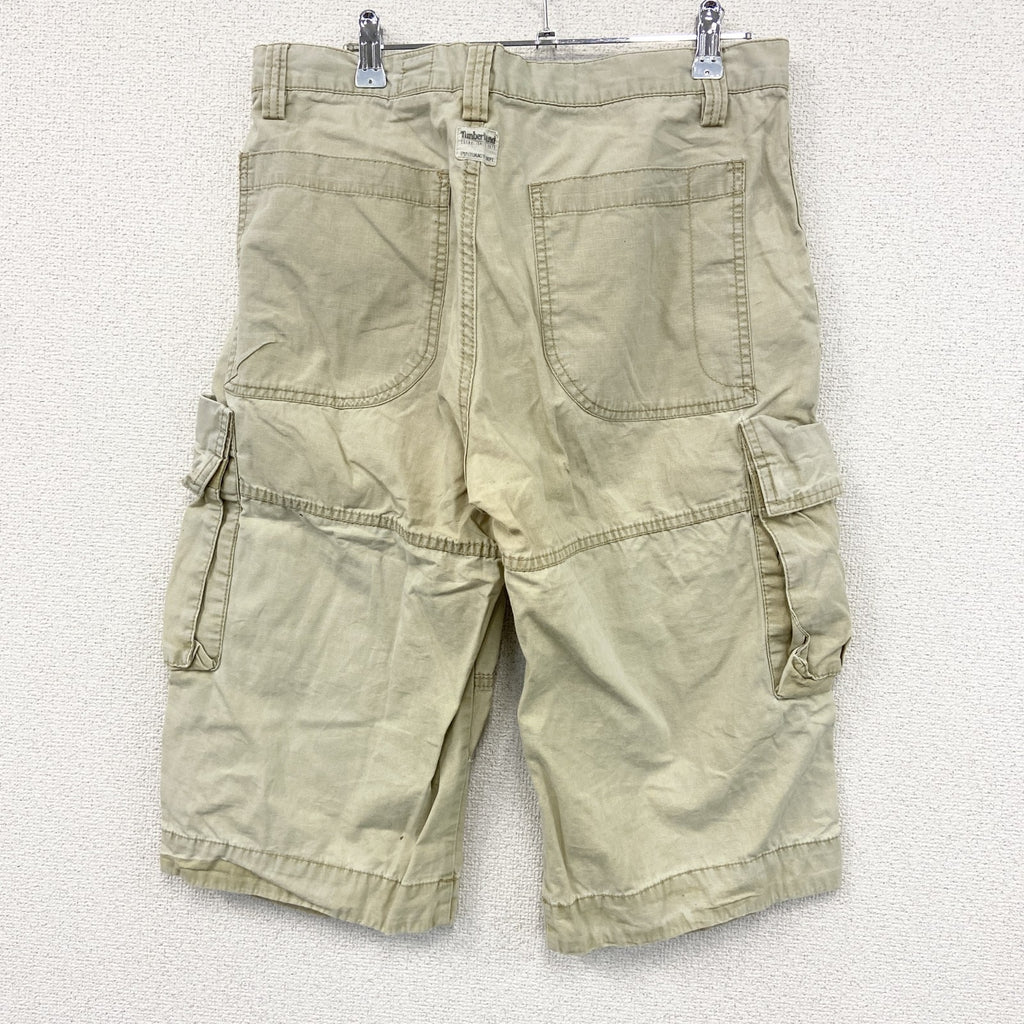 Timberland　ティンバーランド　ハーフカーゴパンツ/ショートパンツ　ベージュ　W32サイズ