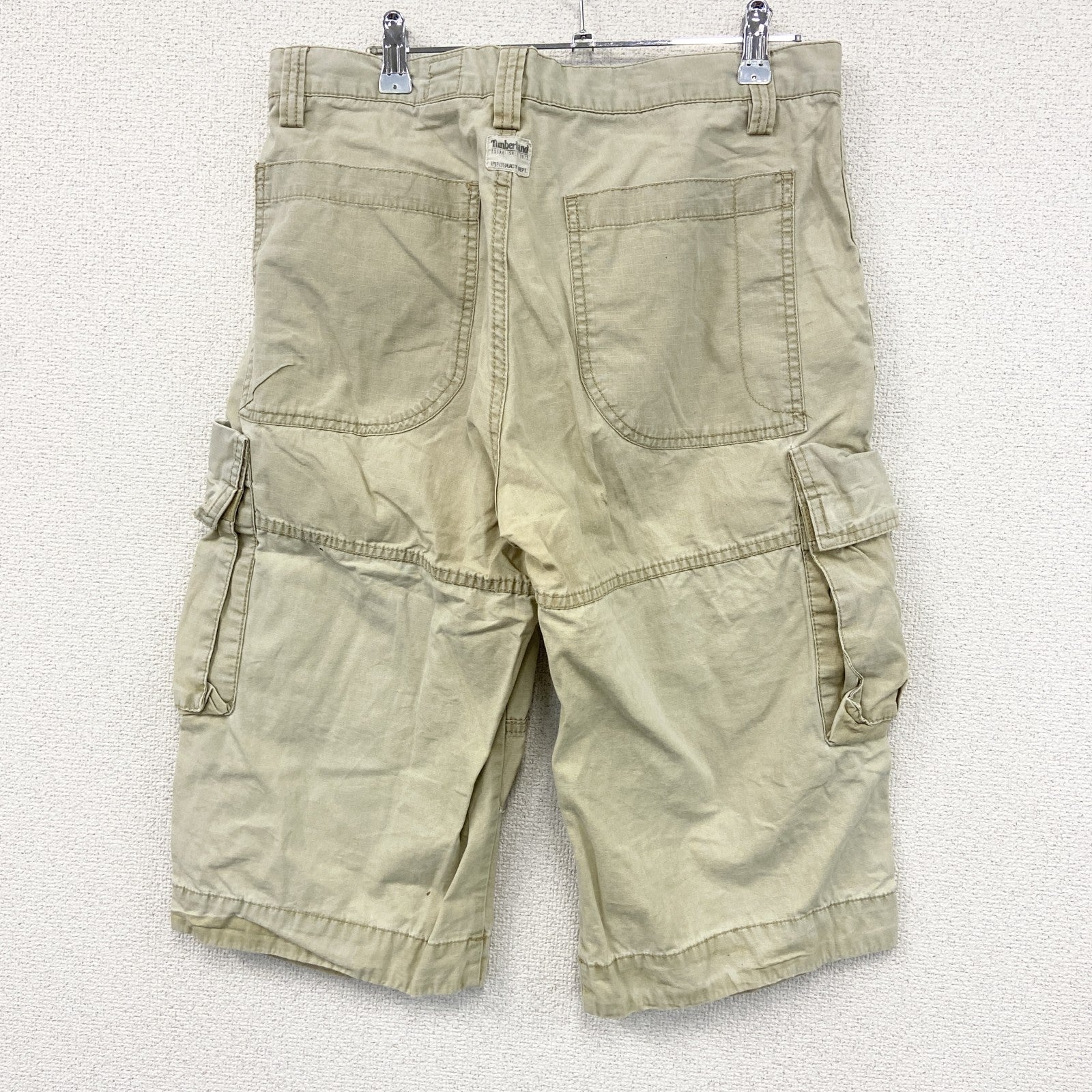 Timberland　ティンバーランド　ハーフカーゴパンツ/ショートパンツ　ベージュ　W32サイズ