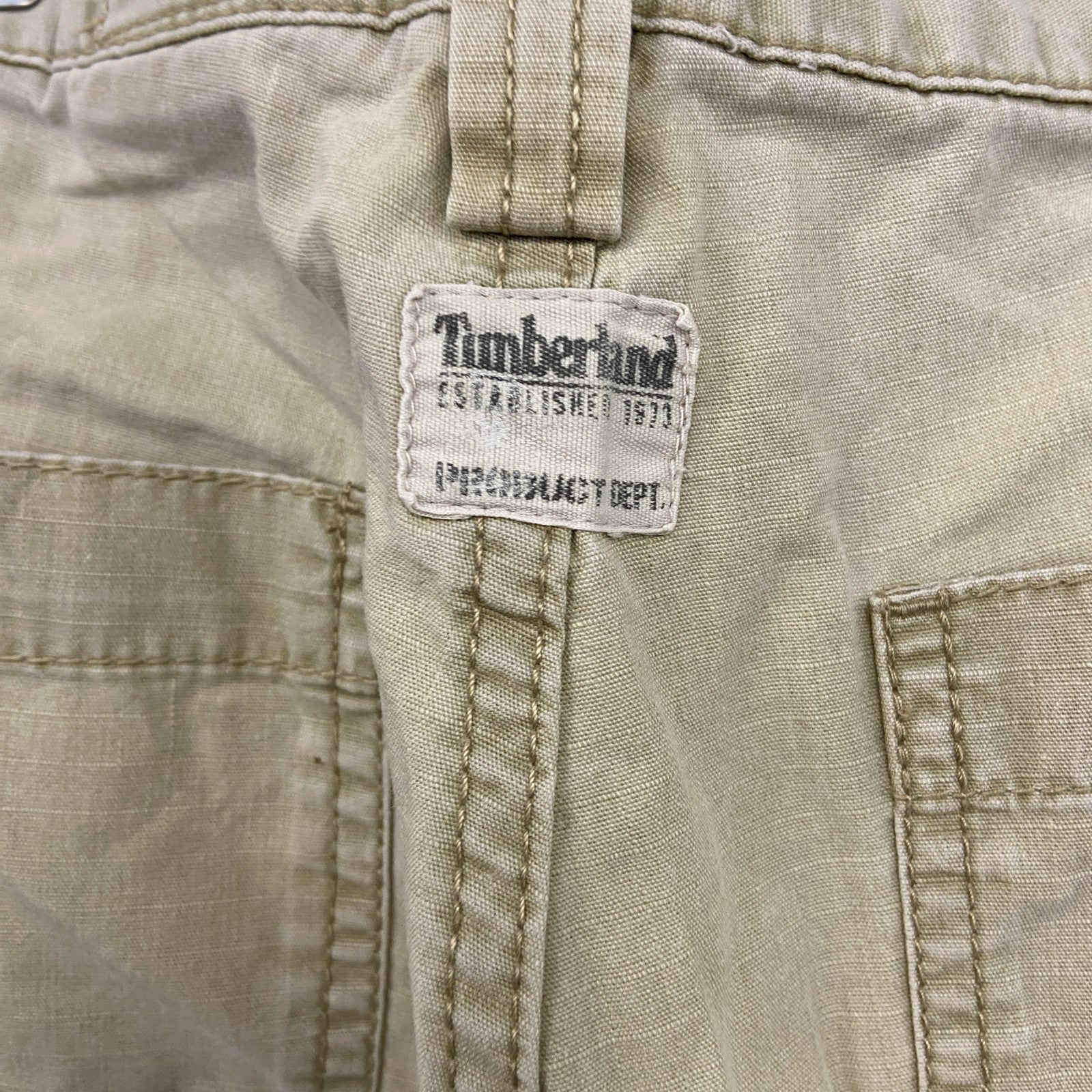 Timberland　ティンバーランド　ハーフカーゴパンツ/ショートパンツ　ベージュ　W32サイズ