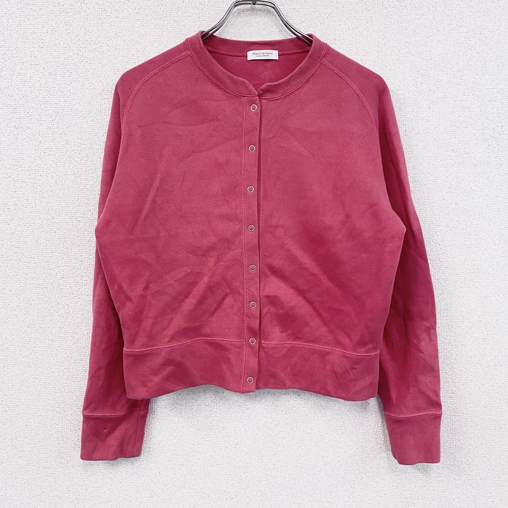 BEAUTY&YOUTH UNITED ARROWS　ビューティーアンドユース　カーディガン　ピンク