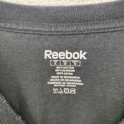 古着 used　Reebok　リーボック　半袖プリントTシャツ　ピッツバーグ・スティーラーズ　WARD　86　ブラック　XLサイズ