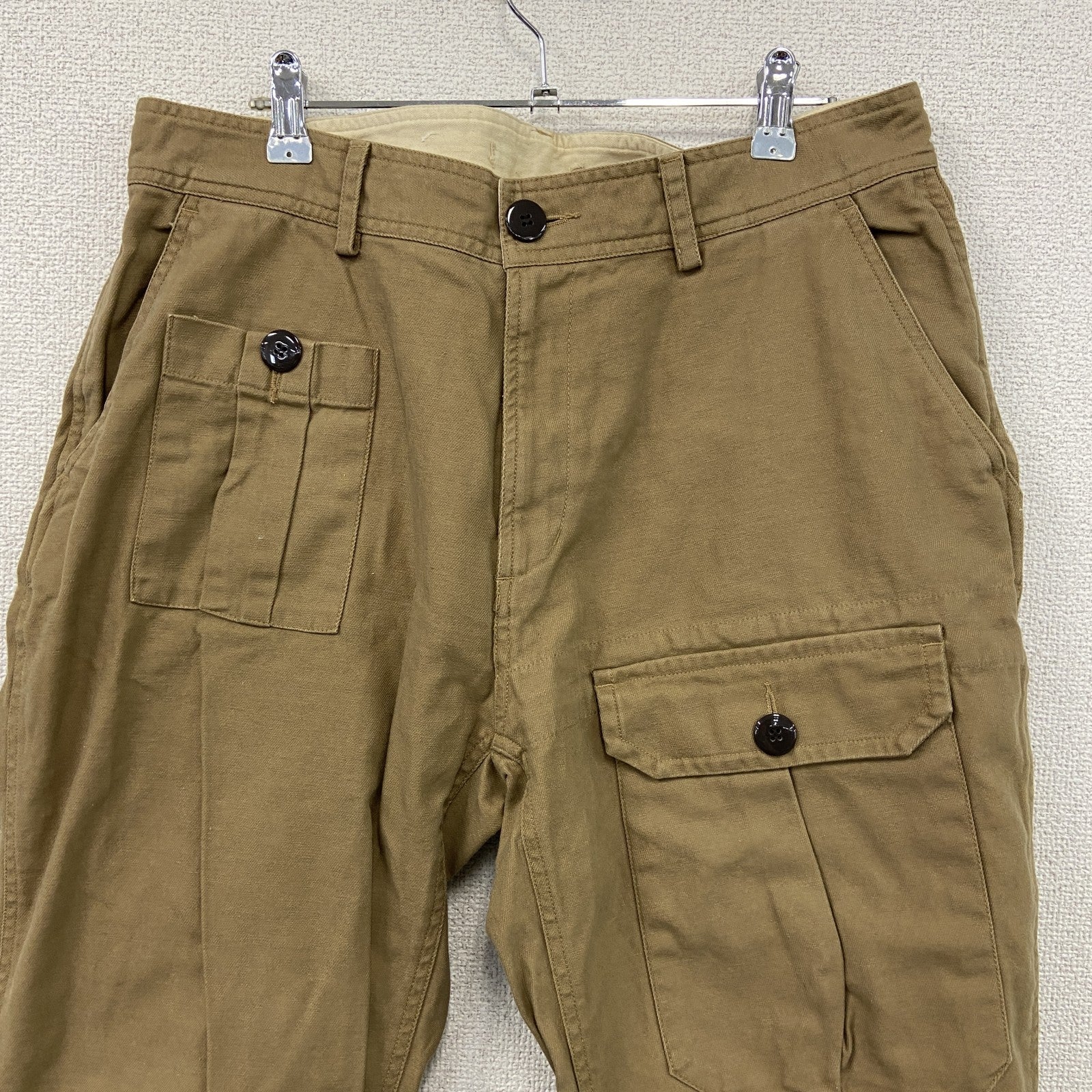 GUNG HO　ガンホー　カーゴパンツ/ワークパンツ　6つポケット　茶色　ブラウン　XLサイズ