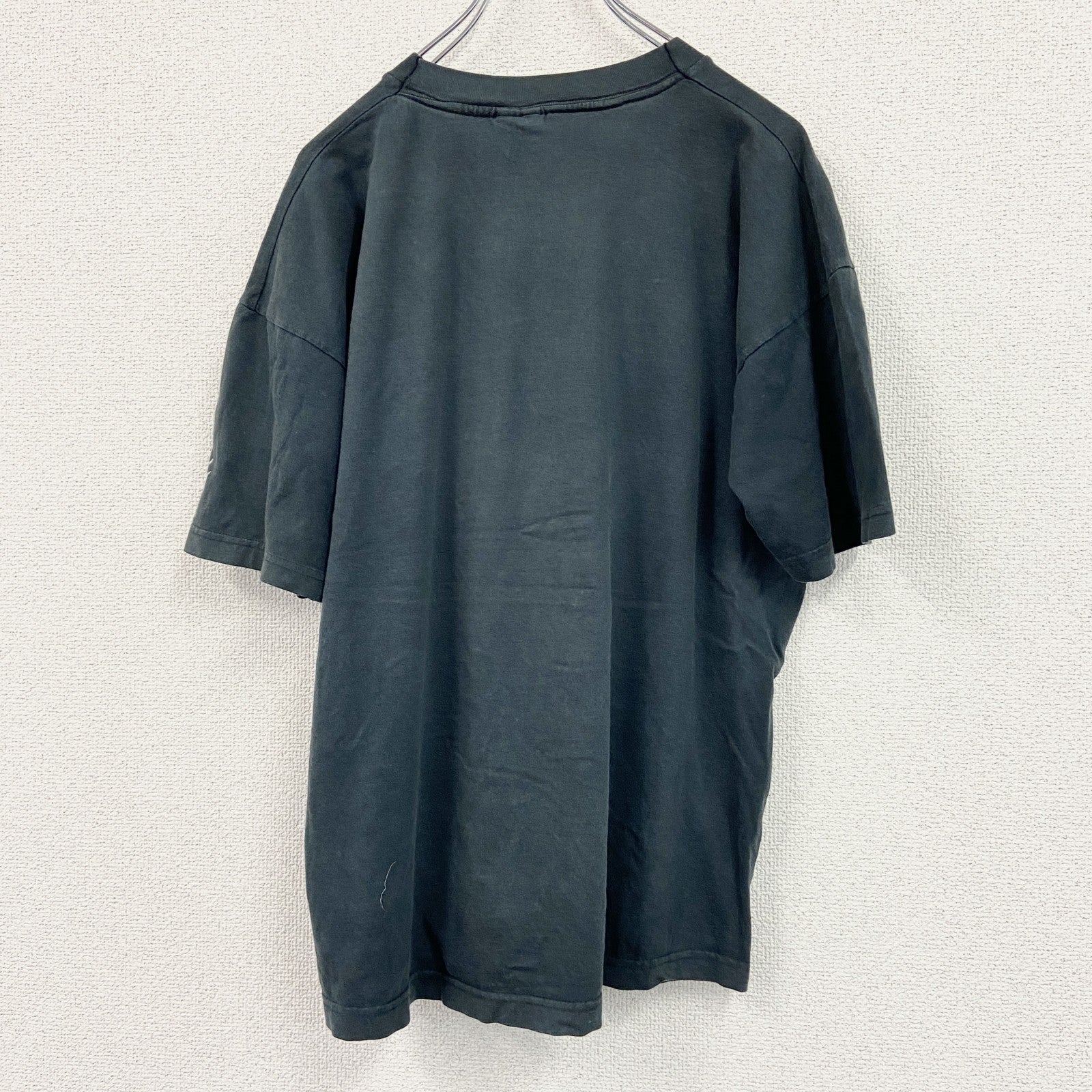 00s　SCREEN STARS　恐竜　半袖プリントTシャツ　ヴィンテージ　黒　ブラック　Lサイズ