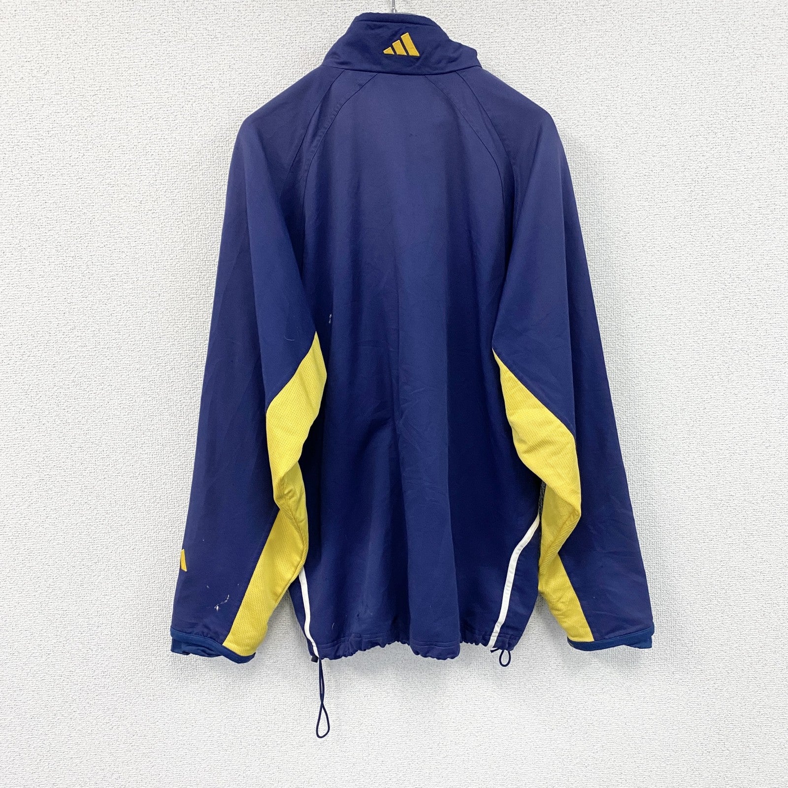 adidas　アディダス　サッカー　スウェーデン代表　トラックジャケット/ジャージ　刺繍ロゴ　紺　ネイビー　Mサイズ