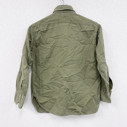 60s　BOYS SCOUTS OF AMERICA　BSA　ボーイスカウト　長袖シャツ　ヴィンテージ　カーキ