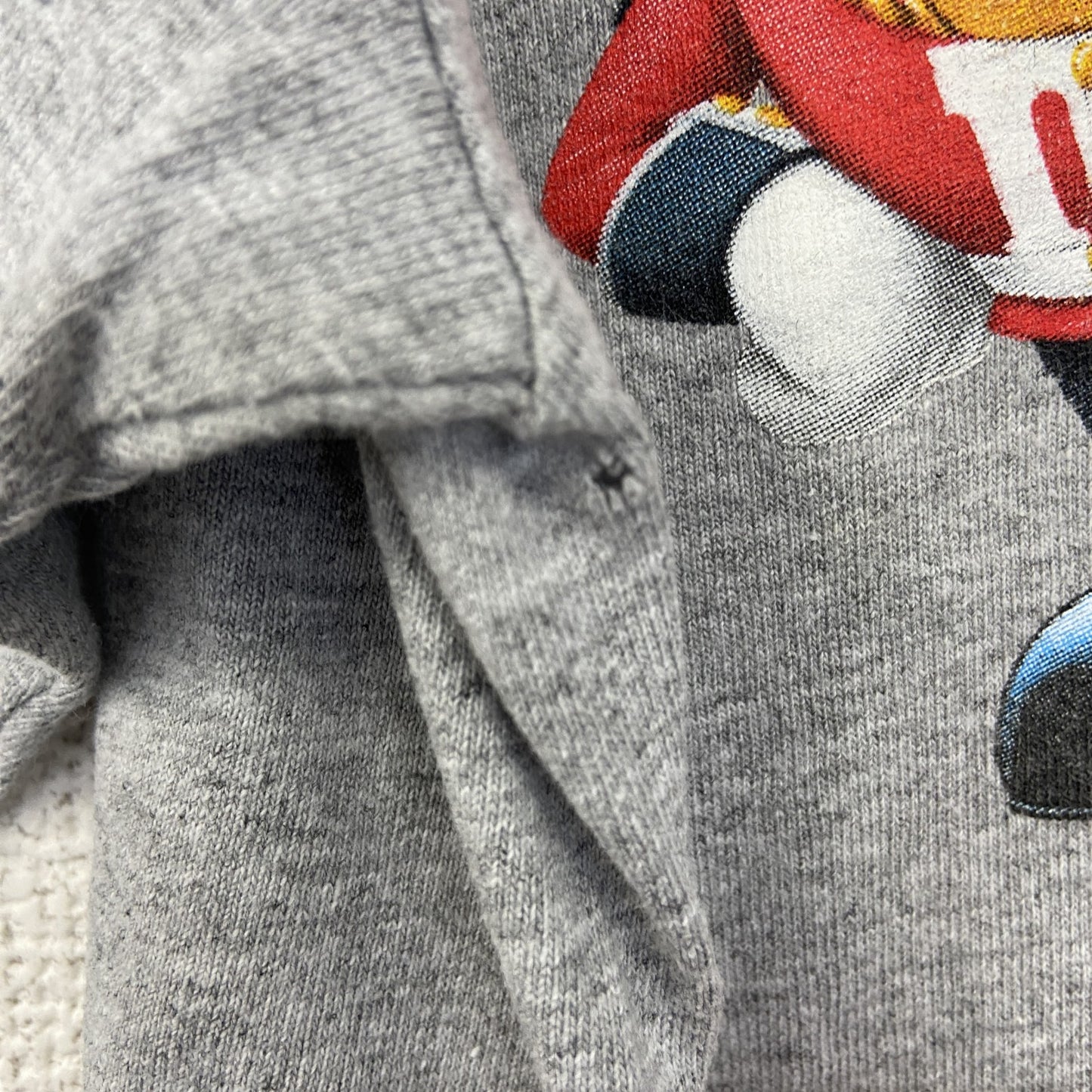 古着 used　m&ms　半袖オリジナルプリントTシャツ　イギリス　ロンドン　近衛兵　RED　クルーネック　グレー　Lサイズ