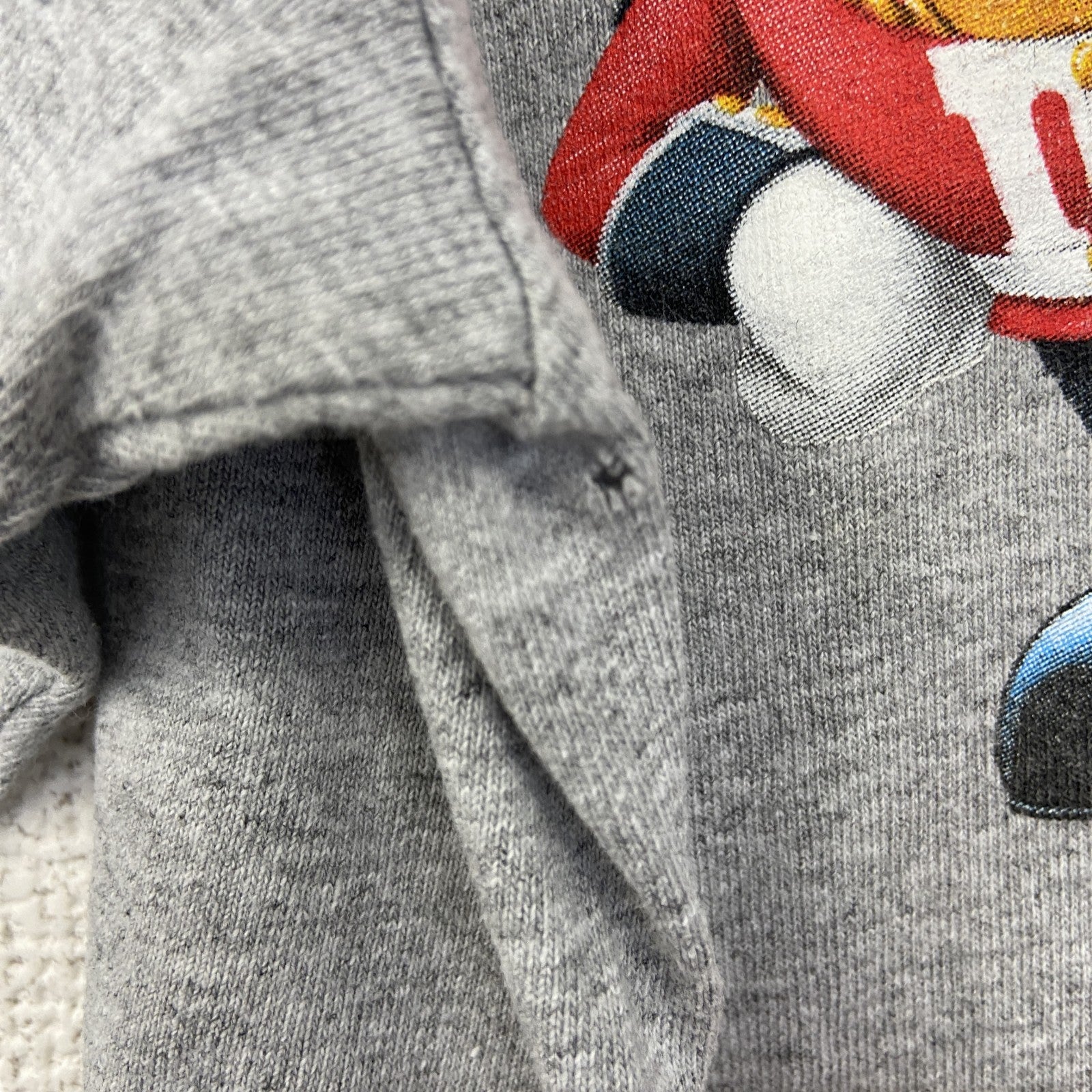 古着 used　m&ms　半袖オリジナルプリントTシャツ　イギリス　ロンドン　近衛兵　RED　クルーネック　グレー　Lサイズ