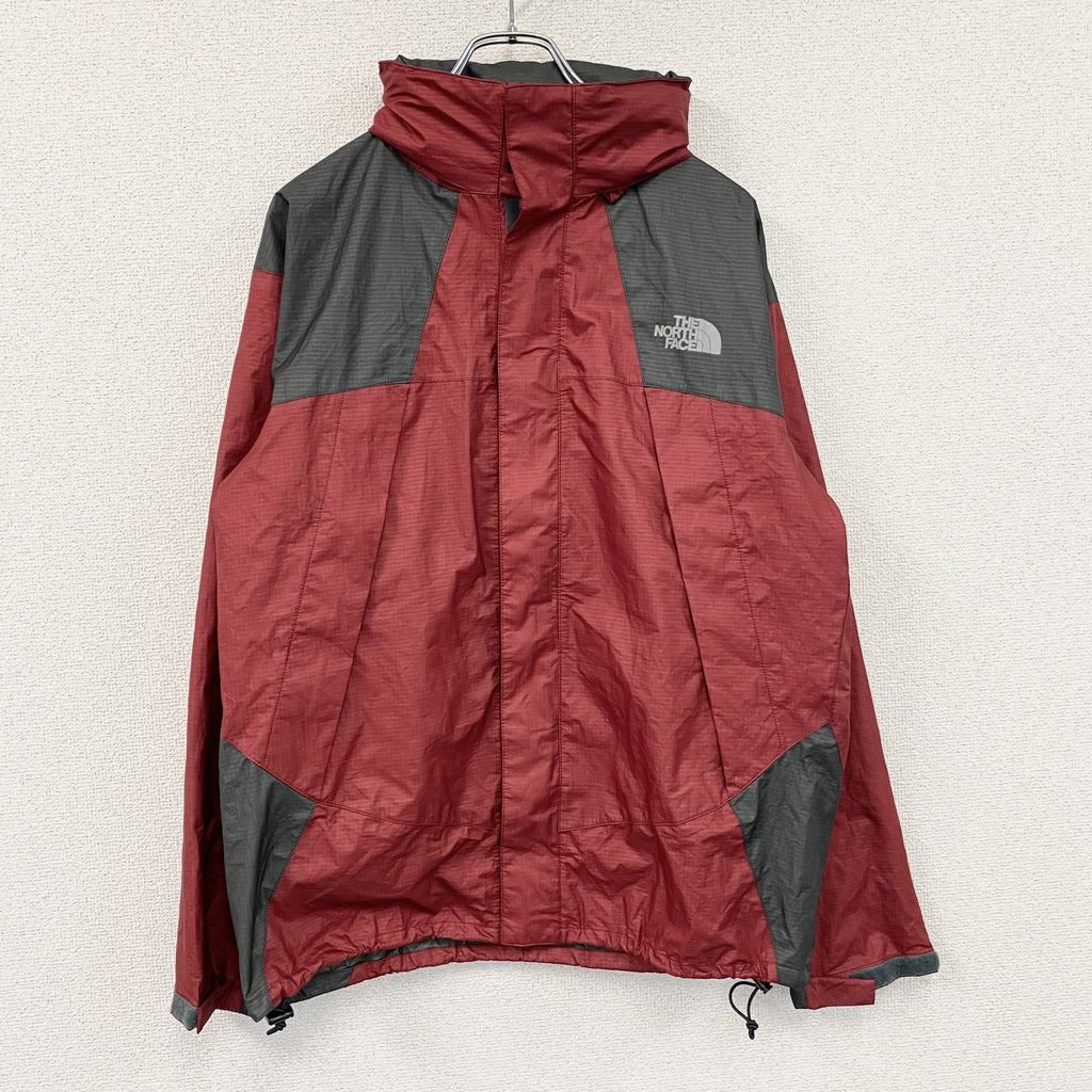 THE NORTH FACE　ザ・ノースフェイス　レインテックスジャケット　ナイロンジャケット　赤　レッド　Lサイズ