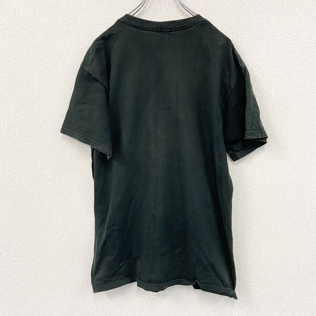 DICK VISO　半袖プリントメッセージTシャツ　黒　ブラック　3サイズ