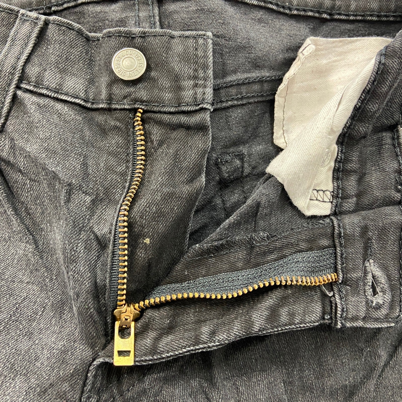 Levi’ｓ　リーバイス　511　デニムパンツ/ジーンズ　ジップフライ　黒　ブラック　W29サイズ