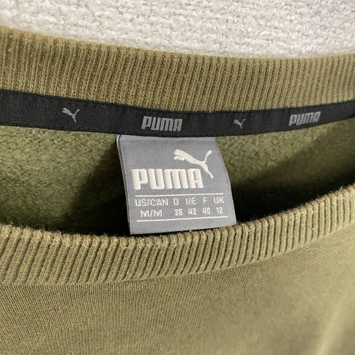 PUMA　プーマ　スウェット/トレーナー　カーキ　Mサイズ