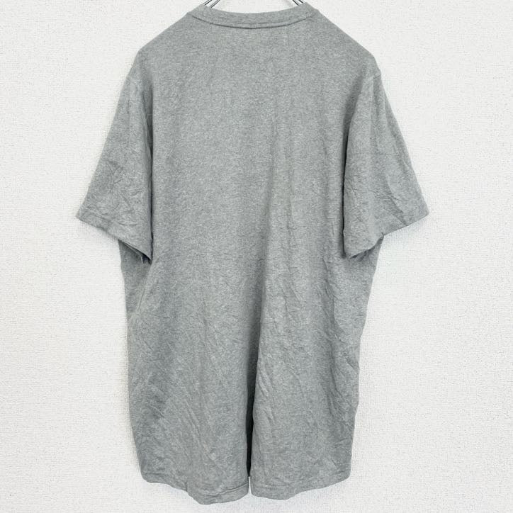 古着　used　adidas　アディダス　半袖プリントTシャツ　Belle Tire AAA Detroit　グレー　Lサイズ