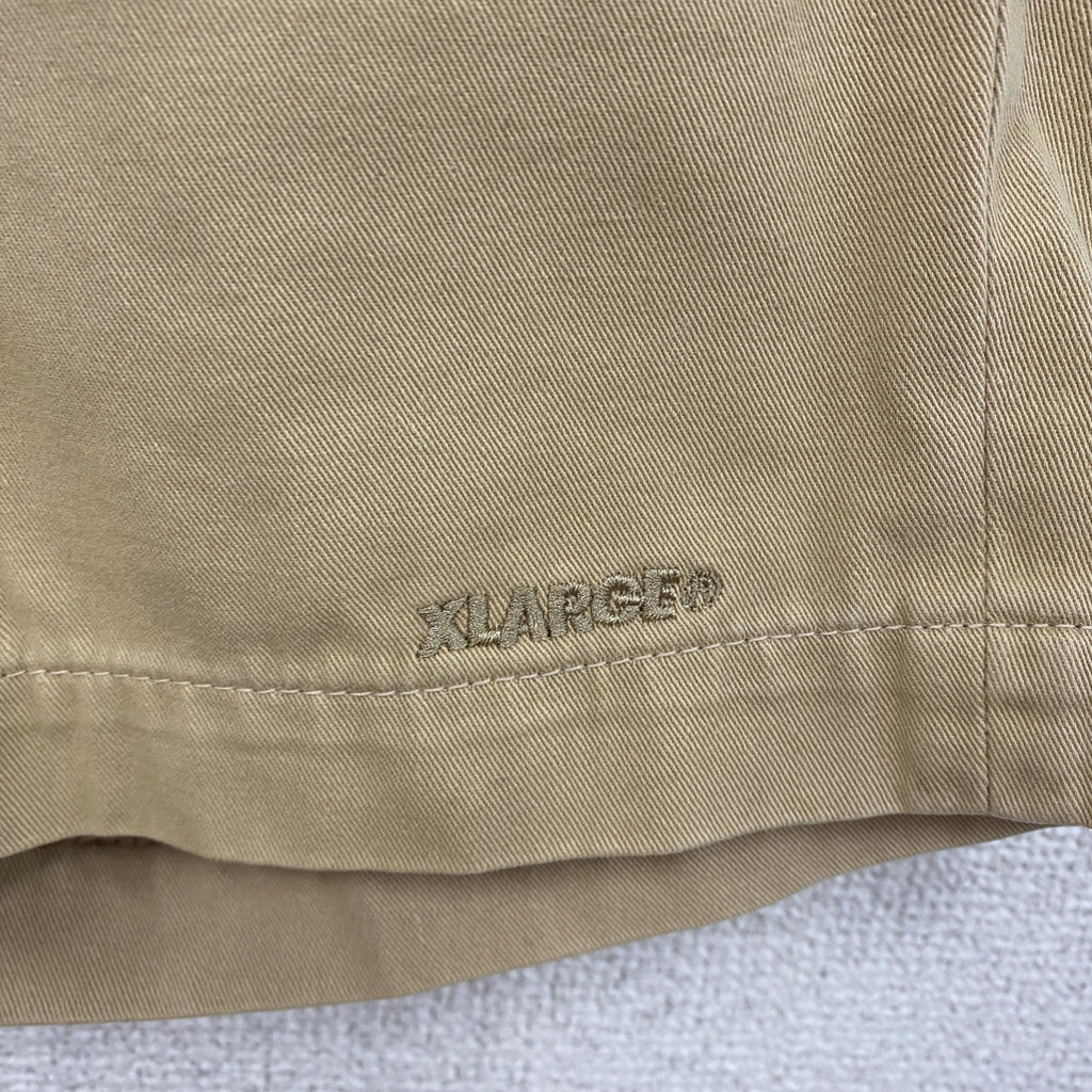 XLARGE　エクストララージ　ハーフパンツ/ショートパンツ　イージーパンツ　ベージュ　Mサイズ
