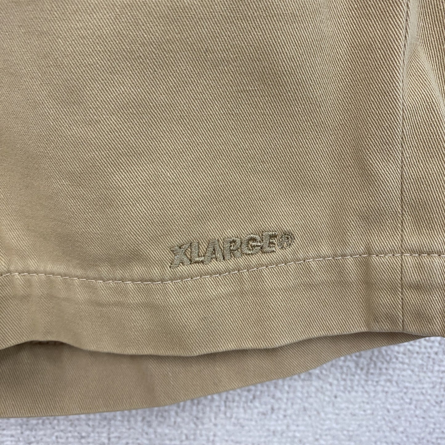 XLARGE　エクストララージ　ハーフパンツ/ショートパンツ　イージーパンツ　ベージュ　Mサイズ