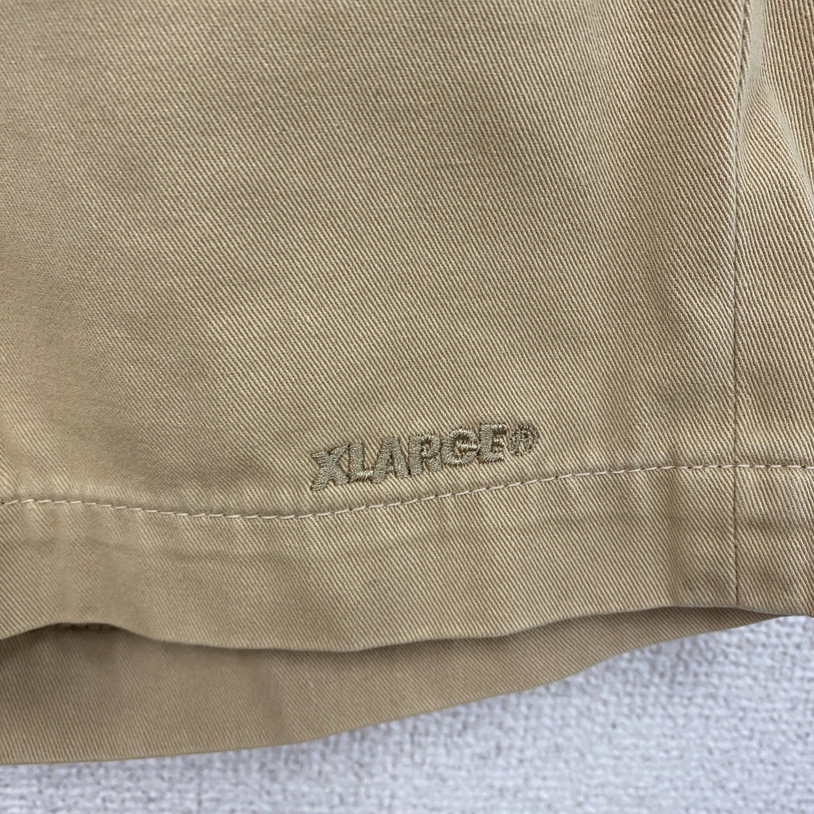 XLARGE　エクストララージ　ハーフパンツ/ショートパンツ　イージーパンツ　ベージュ　Mサイズ