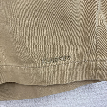 XLARGE　エクストララージ　ハーフパンツ/ショートパンツ　イージーパンツ　ベージュ　Mサイズ