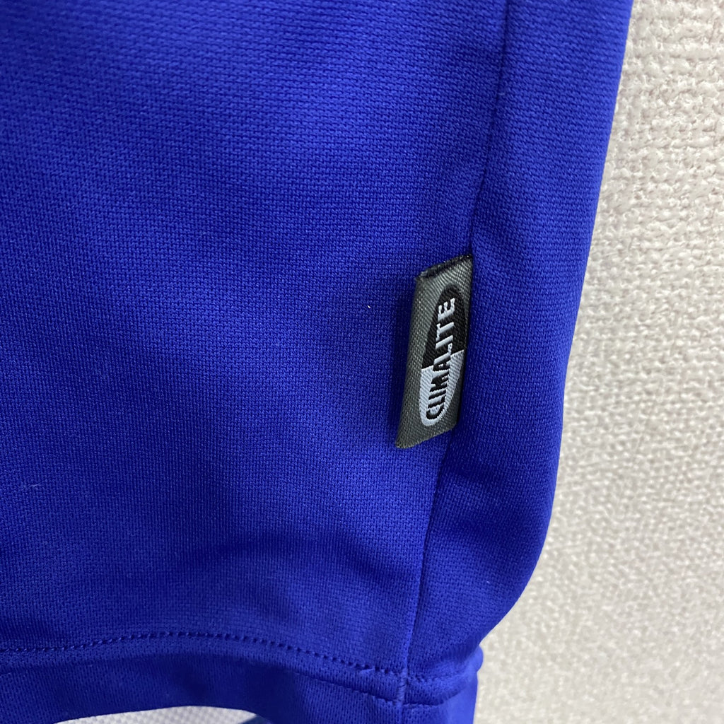 adidas　アディダス　サッカー日本代表　半袖Tシャツ　ユニフォーム　青　ブルー　Lサイズ