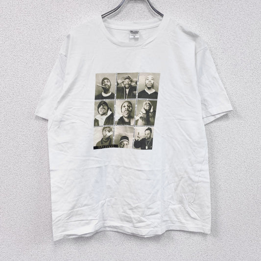 Printstar　Wu-Tang Clan　ウータンクラン　半袖Tシャツ　ラップT　白　ホワイト　XLサイズ