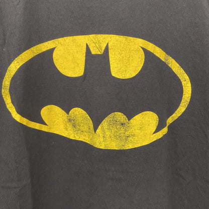 古着 used　BATMAN バットマン　半袖オリジナルロゴプリントTシャツ　DCコミックス　クルーネック　レトロ　黒　Sサイズ