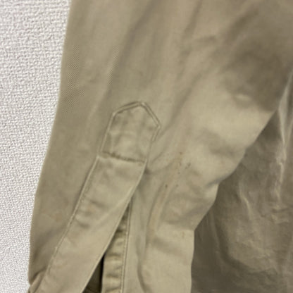 50s～　U.S.ARMY　米軍　UTILITYシャツ　ミリタリーシャツ　長袖シャツジャケット　2ポケット　ベージュ　
