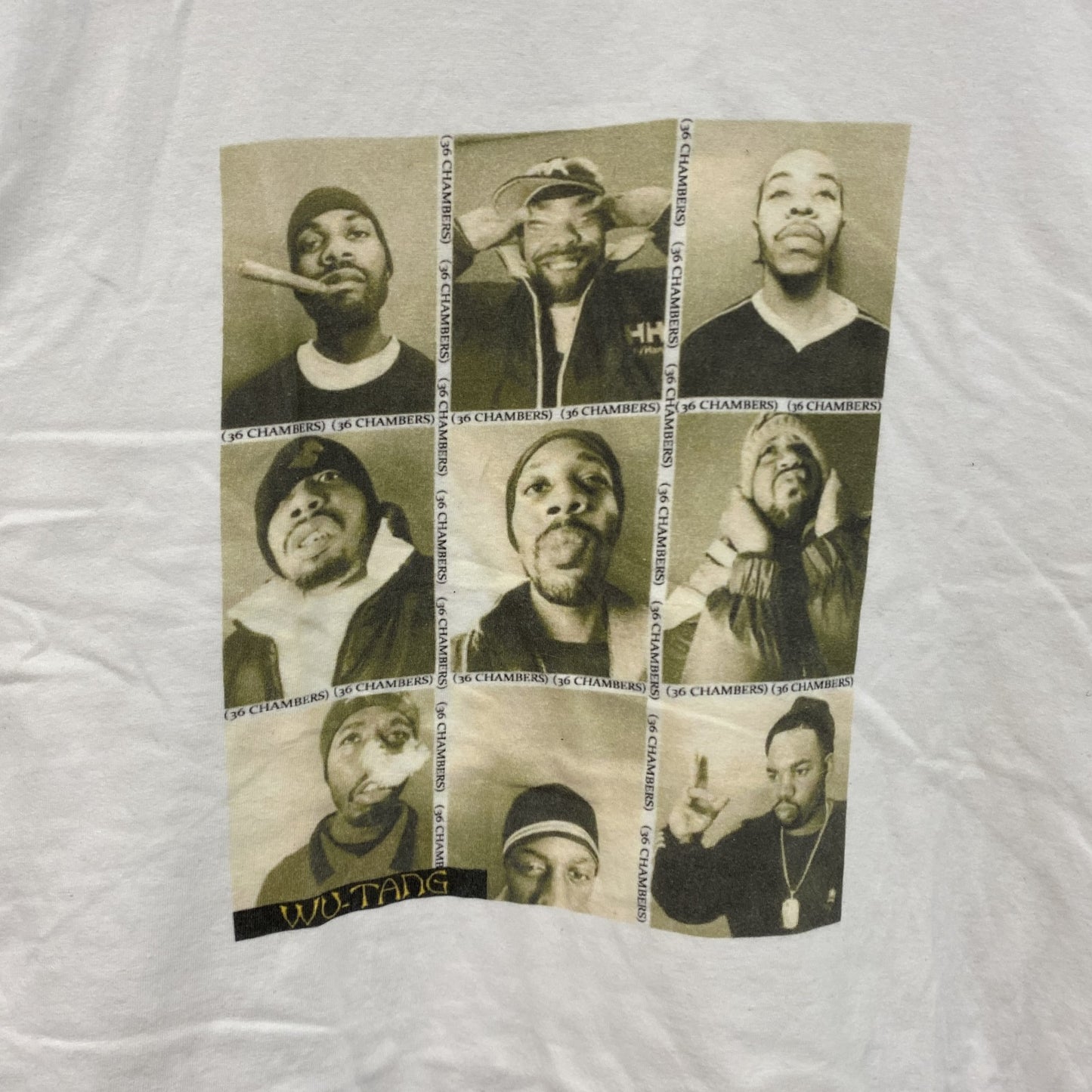 Printstar　Wu-Tang Clan　ウータンクラン　半袖Tシャツ　ラップT　白　ホワイト　XLサイズ