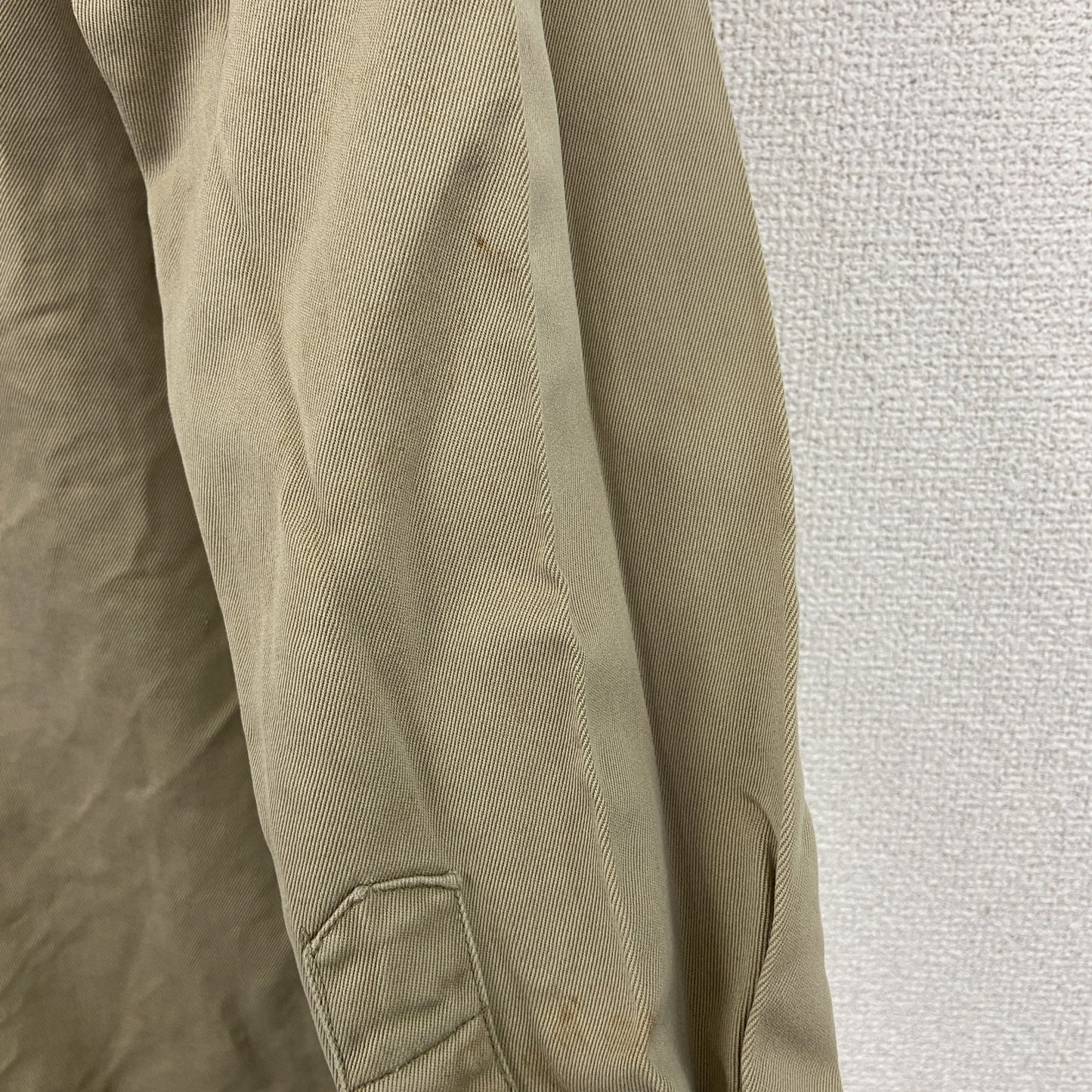 50s～　U.S.ARMY　米軍　UTILITYシャツ　ミリタリーシャツ　長袖シャツジャケット　2ポケット　ベージュ　