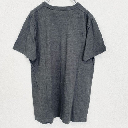 古着　used　OLD NAVY　オールドネイビー　半袖プリントTシャツ　ディズニー　ミッキーマウス　レトロ　グレー　Mサイズ