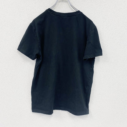 U.S.POLO ASSN　半袖プリントTシャツ　刺繍ロゴ　ワンポイント　黒　ブラック　Sサイズ