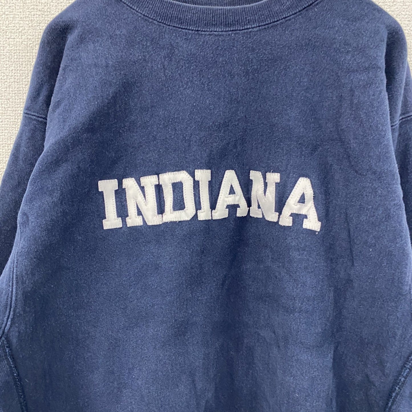 90s　Champion　チャンピオン　リバースウィーブ　スウェット/トレーナー　刺繍タグ　ネイビー　XXLサイズ