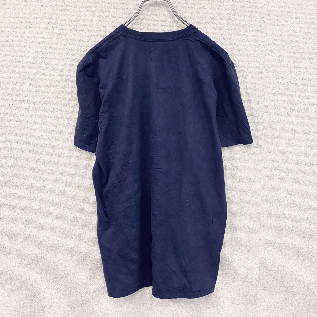 Disney　PIXAR　ピクサー　半袖プリントTシャツ　キャラクターT　キャラクターデザイン　紺　ネイビー　Mサイズ