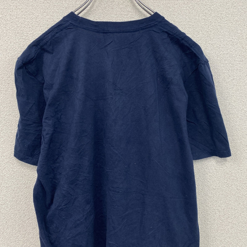 Disney　PIXAR　ピクサー　半袖プリントTシャツ　キャラクターT　キャラクターデザイン　紺　ネイビー　Mサイズ