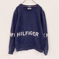 HILFIGER DENIM　ヒルフィガーデニム　トミーヒルフィガー　スウェット/トレーナー　紺　ネイビー　Lサイズ