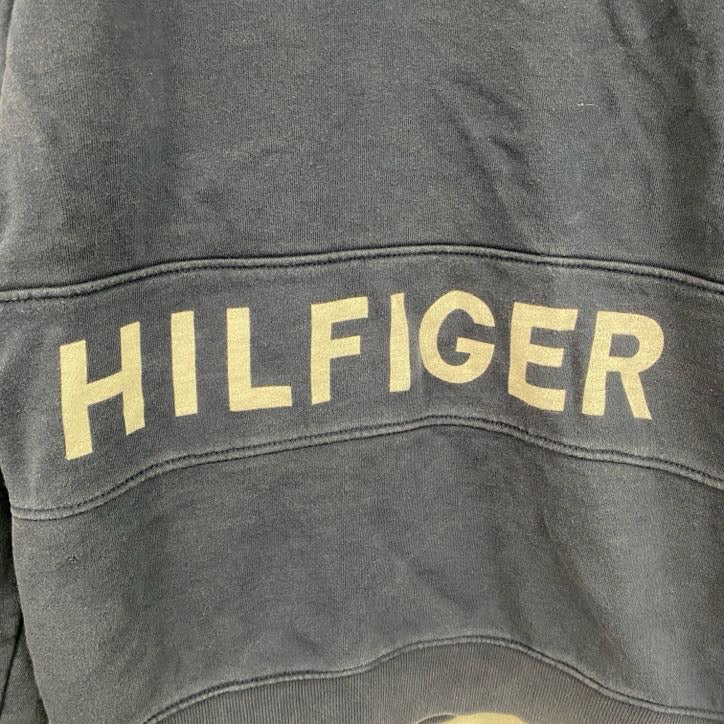 HILFIGER DENIM　ヒルフィガーデニム　トミーヒルフィガー　スウェット/トレーナー　紺　ネイビー　Lサイズ