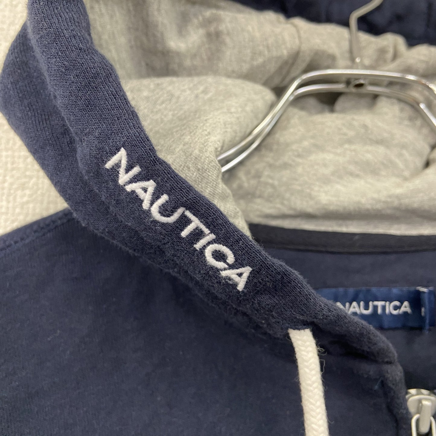 NAUTICA　ノーティカ　フルジップスウェットパーカー/フーディー　紺　ネイビー　XSサイズ