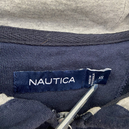NAUTICA　ノーティカ　フルジップスウェットパーカー/フーディー　紺　ネイビー　XSサイズ