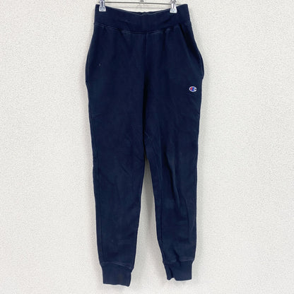 Champion　チャンピオン　リバースウィーブ　スウェットパンツ　ヘビーウエイト　刺繍ロゴ　現行　紺　ネイビー　Sサイズ