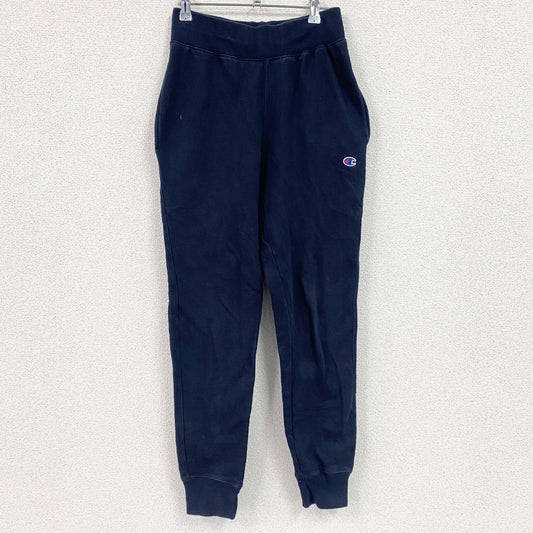Champion　チャンピオン　リバースウィーブ　スウェットパンツ　ヘビーウエイト　刺繍ロゴ　現行　紺　ネイビー　Sサイズ