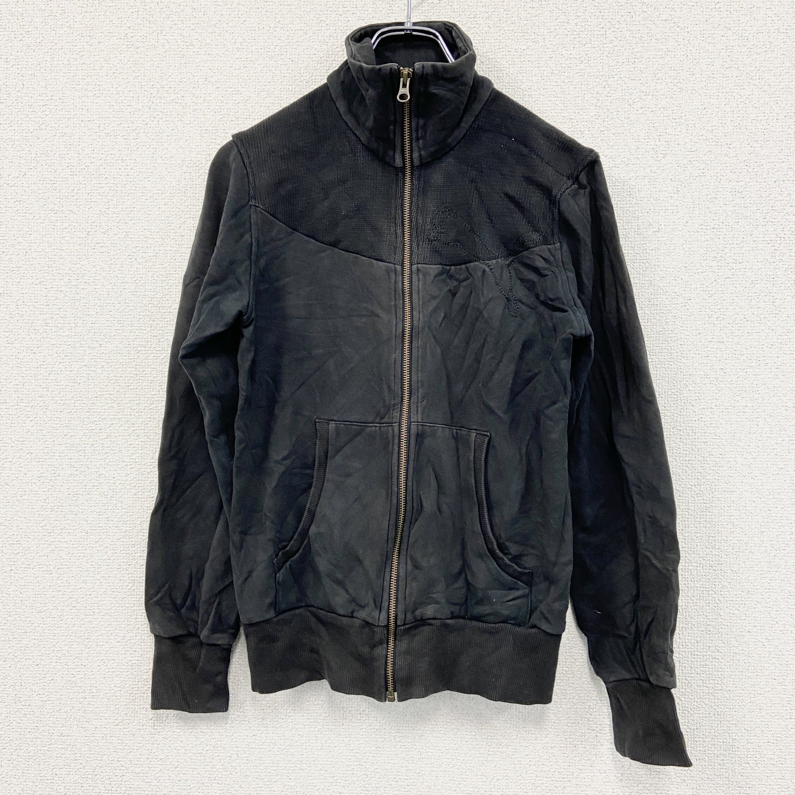 PUMA　プーマ　スウェットフルジップパーカー　黒　ブラック　Sサイズ