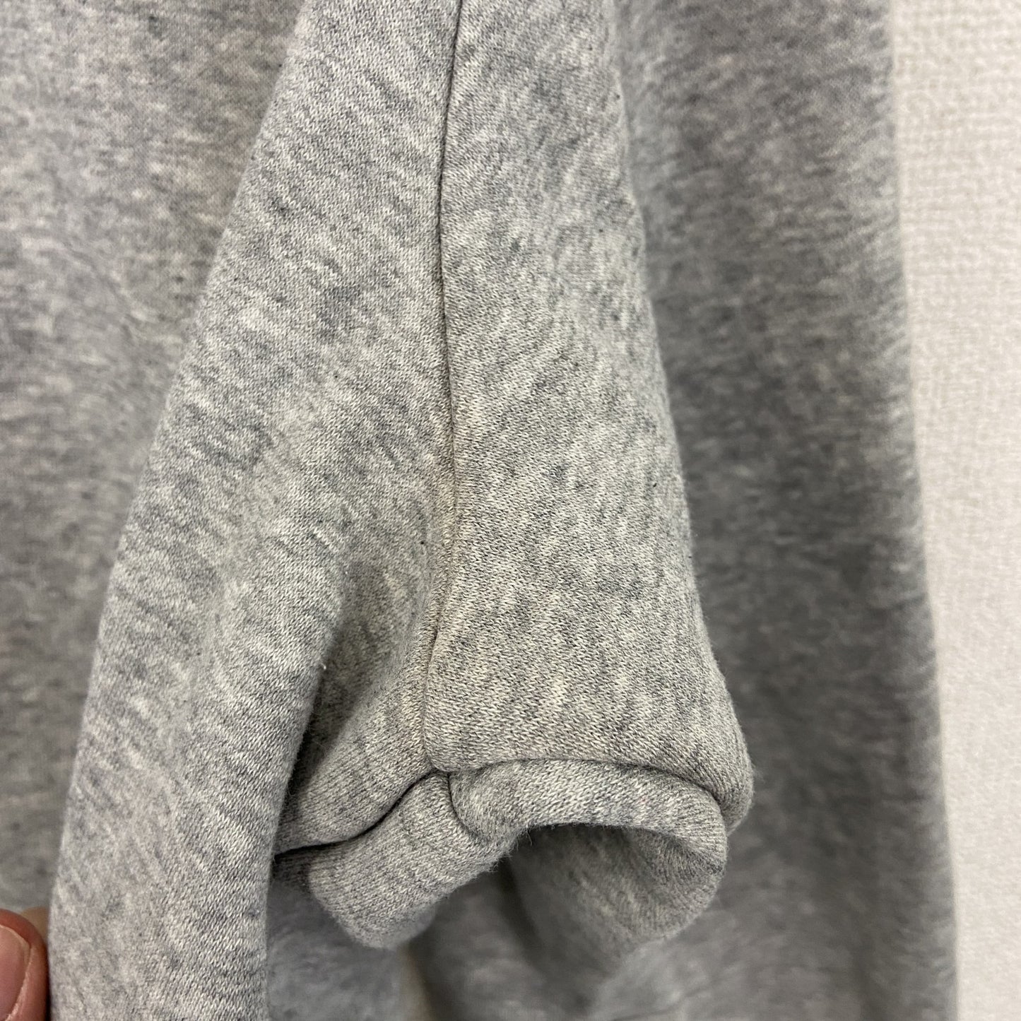 adidas　アディダス　スウェットパーカー/フーディー　パフォーマンスロゴ　灰色　グレー　Lサイズ
