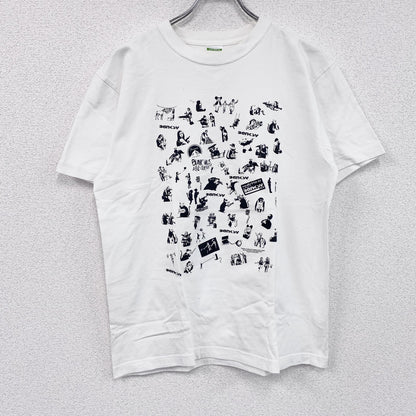 Unitedathle　BANKSY　バンクシー　半袖Tシャツ　アートT　白　ホワイト　Lサイズ