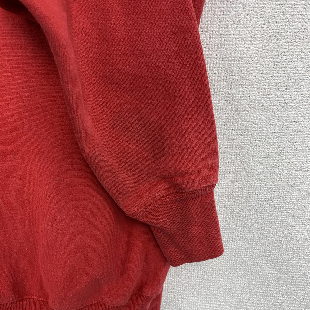 Champion　チャンピオン　リバースウィーブ　スウェットパーカー/フーディー　ヘビーウエイト　刺繍ロゴ　赤　レッド　Sサイズ