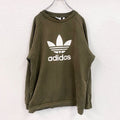 adidas　アディダス　スウェット/トレーナー　カーキ　4XOサイズ