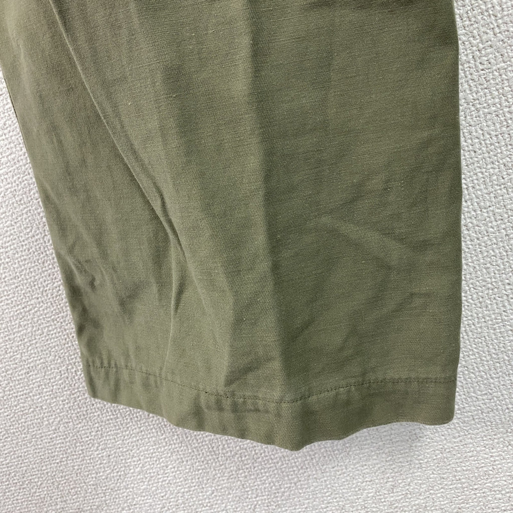 TONGS　トングス　U.S.ARMY　ミリタリーモンキーパンツ　ジップフライ　カーキグリーン